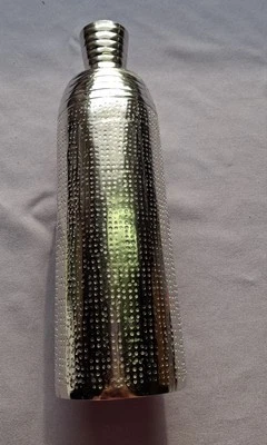Deko Vase Silber - Bild 1 von 3