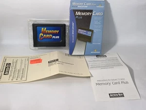 Vintage Memory Card Plus Sega Saturn Complete in Box (T5) - Imagen 1 de 11