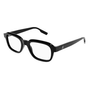 NEW Mont Blanc MB0202o-001 Eyeglasses 52mm 100% Authentic - Picture 1 of 4