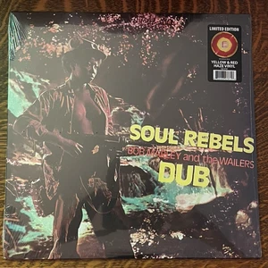 SEALED*YELLOW/RED HAZE COLORED 12" LP~BOB MARLEY/THE REBELS~SOUL REBELS DUB 2022 - Picture 1 of 8