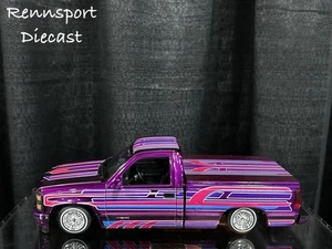 Maisto 1993 Chevrolet 454 SS Pickup Chevy Lowriders Metallic Purple 1/24 - Picture 1 of 7