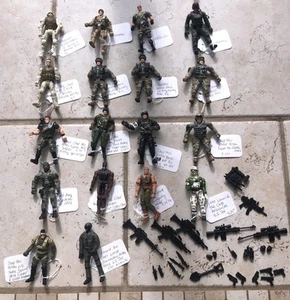 VTG Military Soldier Action Figure & Accessories Chap MEI, GI Joe & Unbranded - Picture 1 of 22