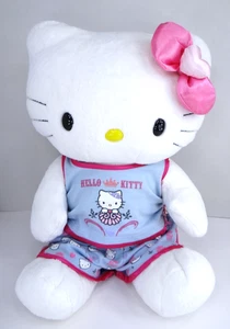 Build A Bear White Hello Kitty Plush Pink Bow W Heart 2010? W Sound See Video - Picture 1 of 5