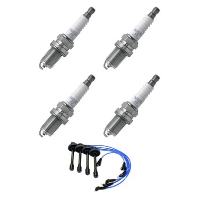 For Toyota MR2 1992 NGK BNDL-0843-10000309 Spark Plug Wire & Spark Plug Kit - Изображение 1 из 4