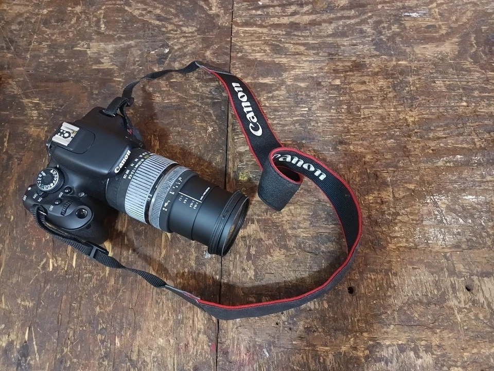 New JAPAN Canon EOS 450D DSLR+EF-S 18-55 Zoom Lens/EOS Rebel XSi/Kiss Digital X2 - Image 1 of 2