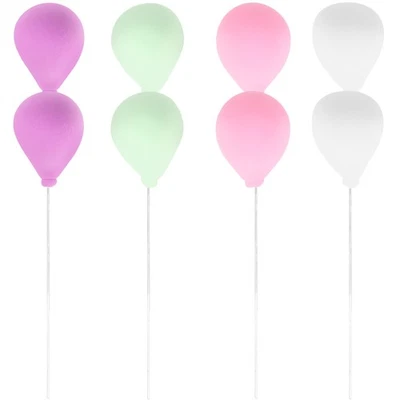 8pcs 1/12 Mini House Miniature ballons Balloons Dolloons Doll House Supply - Image 1 of 4