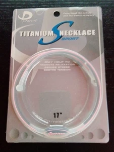 Phiten Titan Sport Halskette 17 Zoll rosa - Bild 1 von 1