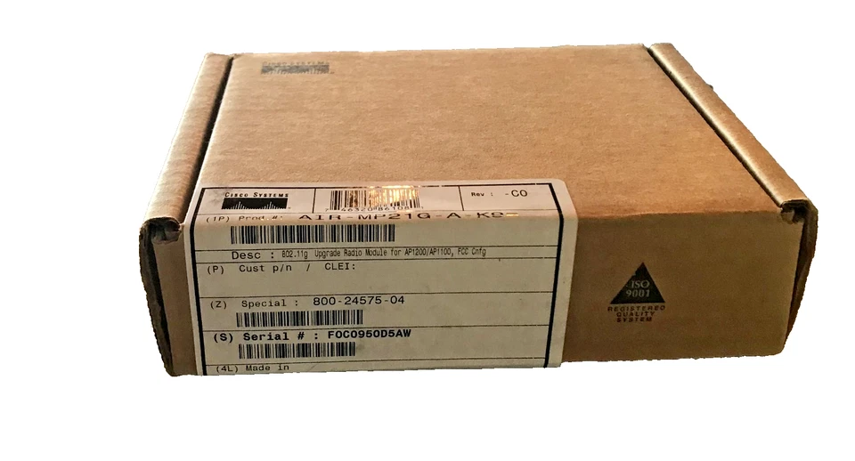 Cisco Aironet 1200 AIR-MP21G-A-K9 Radio Upgrade Module 802.11G 54mbps - Image 1 of 1