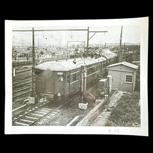 Vintage Railroad Photo Electric Train Washing Station Whiting Corp Equip 8 x 10 - Picture 1 of 5