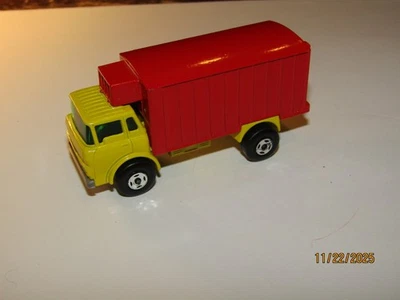 Vintage Matchbox Lesney England 44-1SF GMC Refrigerator Truck 1970 - Image 1 of 4