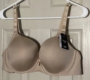 Torrid Curve Lightly Lined T-Shirt Bra 360 Back Smoothing Beige Size 40B NWT - Picture 1 of 6