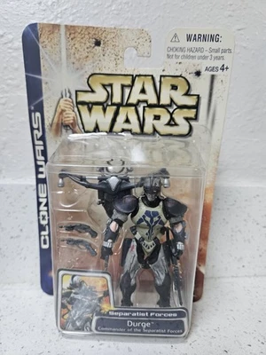 Figura Durge Comandante de las Fuerzas Separatistas Colección Clone Wars Star Wars Foto 1 de 2