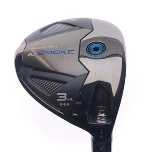 Used TOUR ISS Callaway Paradym Ai Smoke Triple Diamond 3HL F'W / 16.5 Deg /Stiff - Picture 1 of 10