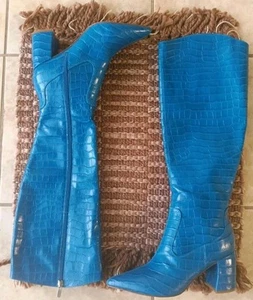 Blue mark fisher knee high boots very good condition - Picture 1 of 11