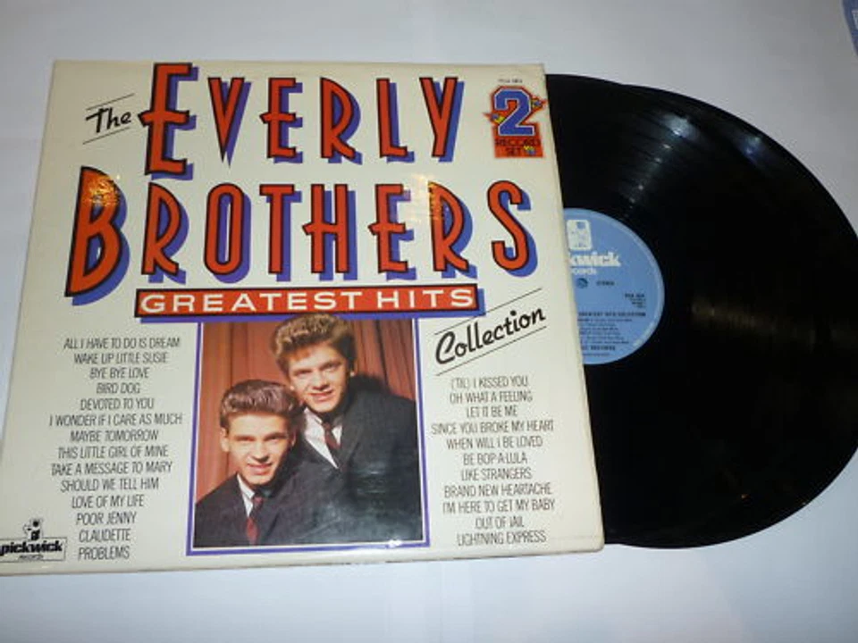 THE EVERLY BROTHERS - Greatest Hits -1979 Double LP - Image 1 of 1