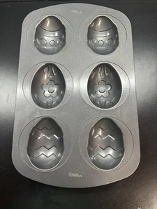 WILTON Easter Egg Muffin Cake Pan Mold Cupcake  - Picture 1 of 3