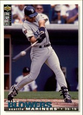 1995 Collector's Choice Seattle Mariners Baseball Card #284 Mike Blowers