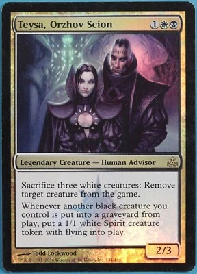 Teysa, Orzhov Scion FOIL Guildpact HEAVILY PLD Rare CARD (355453) ABUGames - Image 1 of 2