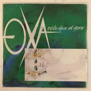 ANNA OXA - QUANDO NACE UN AMORE - 1988 ITALIAN 7" SINGLE PS, ELECTRONIC POP - Picture 1 of 4