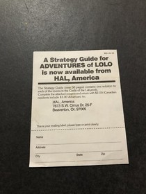 avventure di lolo nes Guida Strategica Offerta Inserto Nes-av-us