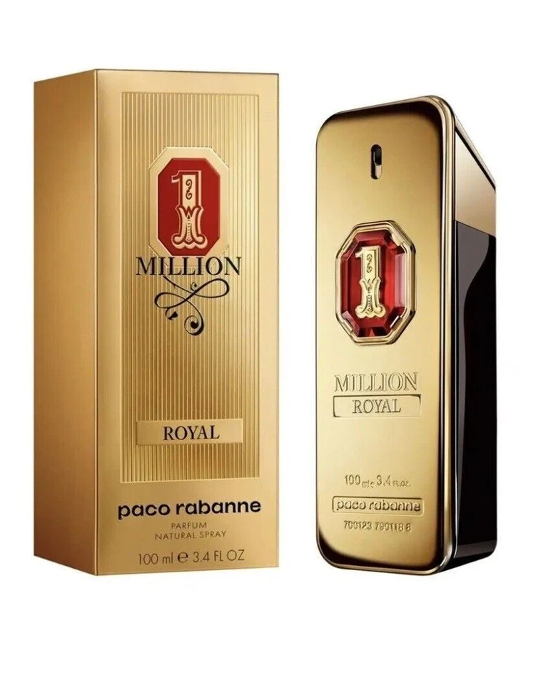 Perfume 1 millón Paco Rabanne varios tamaños y tipos 3,4 OZ / 6,8 OZ para hombres Foto 1 de 1