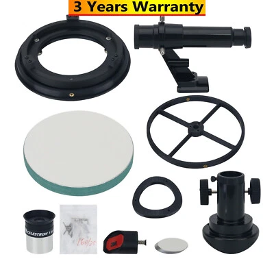 D150F750 Newtonian Telescope DIY Kit Newtonian Reflector Telescope Parts w/Mount - Image 1 of 4
