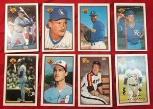 Lot of 8 1989 Bowman Cards #257 JESSE BARFIELD #322 Mike Scott #346 Eddie Murray - Picture 1 of 22