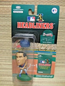 ⚾️ 1996 CORINTHIAN - MLB - HEADLINERS - Dave Justice - Braves - Picture 1 of 2