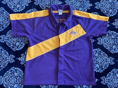 Youth NBA LA Los Angles Lakers Practice JERSEY Size Medium (8-10) Stitched - Imagem 1 de 4