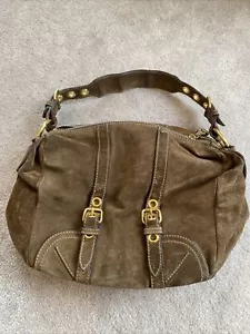 Zapato de coche Brown Suede Hanbag - Imagen 1 de 8