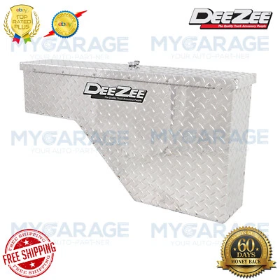 Caixa de ferramentas Dee Zee alumínio Brite-Tread Wheel Well compatível com Chevrolet Ford GMC Nissan - Imagem 1 de 4