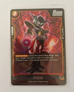 DBS Dragon Ball Fusion World FB01-128 Frieza Tournament Pack Card - Bild 1 von 1