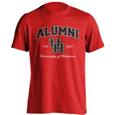 University of Houston Cougars Alumni Logo Graduate Tee Short Sleeve T-Shirt - Image 1 of 4