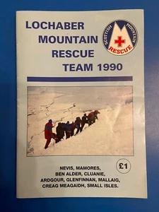 Lochaber Mountain Rescue Team Magazine 1990 077F - Imagen 1 de 2