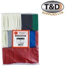 Timco 200 Mixed Plastic Glazing Packers Window Shims Spacers Frame Wedges Set