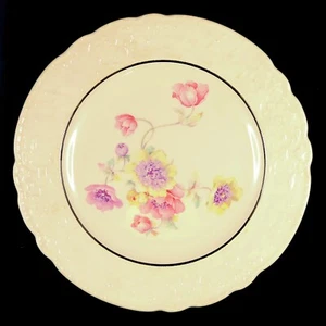Universal Cambridge Pottery Old Holland Ware Floral 6.25" Dessert Plate JRB - Imagen 1 de 6