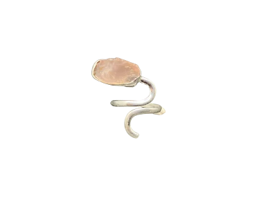 Moda Positano Gioielli - Collezione Zaffiro - Anello Ag 925 con Quarzo Rosa - Immagine 1 di 4