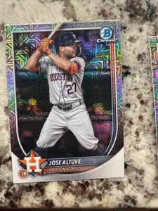 Tarjeta paralela Bowman Mega Insert 2025 Houston Astros José Altuve #63 - Imagen 1 de 1