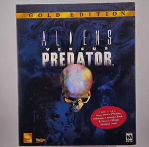 Aliens Versus Predator (Gold Edition), 1999, Big Box, New & Sealed PC - Picture 1 of 8