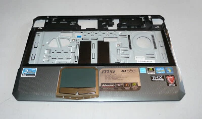 Handauflage Abdeckung Gehäuse Cover Touchpad für MSI GT680 Notebook - Bild 1 von 2