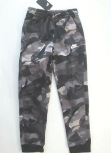 Nike Boys Sportswear Club Camo Joggers Pant - CZ4519 - Black Camo - Size L - NWT - Picture 1 of 7
