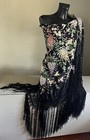 Japanese antique shawl pure silk. Scialle giapponese antico pura seta.