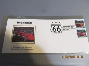 Ford Mustang USPS Diamond Jubilee 66 1926-2001 75th Anniversary Station Texas  - Picture 1 of 2