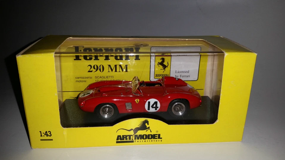 FERRARI 290 MM SEBRING 1957 ART.064 ART MODEL SCALA 1/43 - Immagine 1 di 1