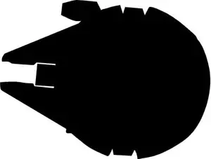 SIMILAR to STAR WARS Millennium Falcon Jedi Lord Decal Sticker Baby Yoda - Foto 1 di 2