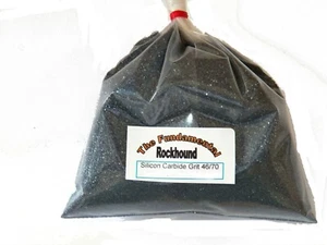 1 LB 46/70 EXTRA COARSE TUMBLING GRIT ROCK Lapping Lap Silicon Carbide Tumbler - Picture 1 of 1