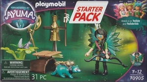 BOITE SET PLAYMOBIL PLAYMO AYUMA 70905 STARTER PACK KNIGHT FAIRY RATON LAVEUR - Bild 1 von 1