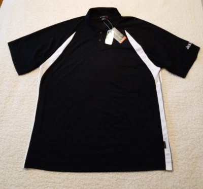 Hombre NORTH END SPORT Blanco y Negro SS Performance Golf Polo Talla XL NUEVO CON ETIQUETAS Foto 1 de 4