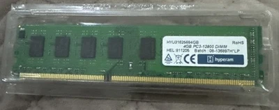 7x Hypertec Hyperam 4 GB DDR3 1600 MHz PC RAM HYU31625684GBEX For Intel & AMD - Image 1 of 3