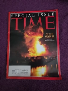 Time Magazine March 31 2003 Gulf War II Baghdad Special Issue Baghdad - Picture 1 of 8